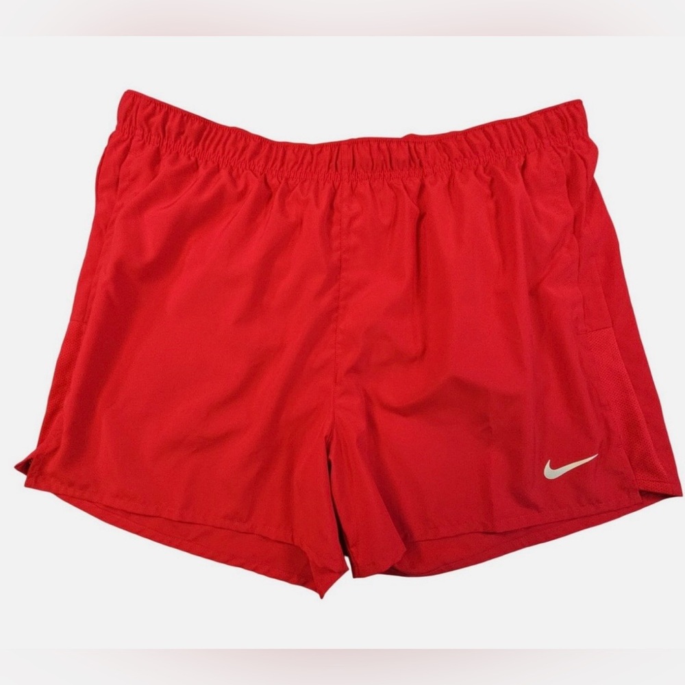 Nike Men’s Dri-fit Challenger 5” Lined Red Shorts, Size XL